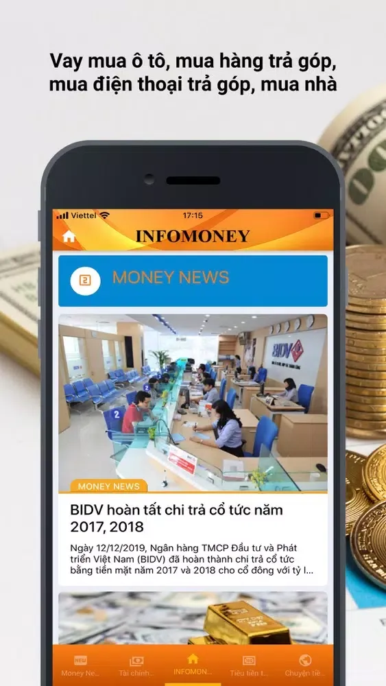 Zrzuty ekranu InfoMoney