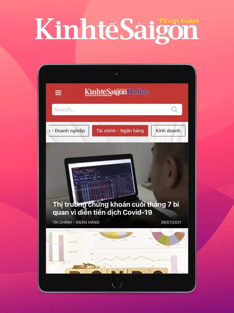 Thời Báo Kinh Tế Sài Gòn iPad 应用截图