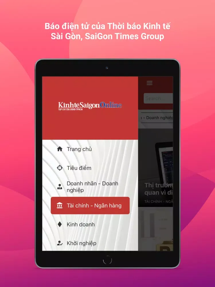 Thời Báo Kinh Tế Sài Gòn iPad 应用截图