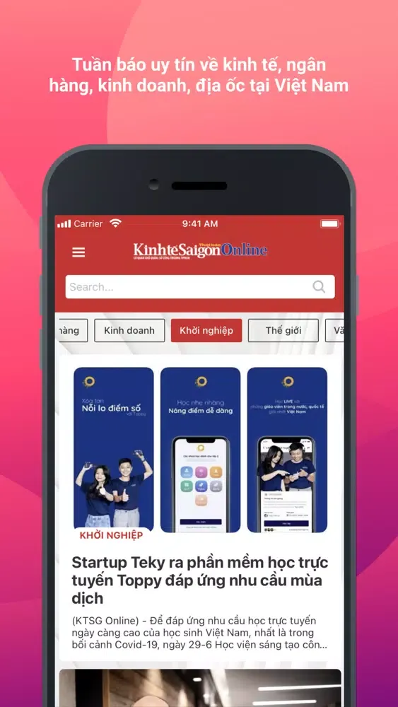 Thời Báo Kinh Tế Sài Gòn应用截图