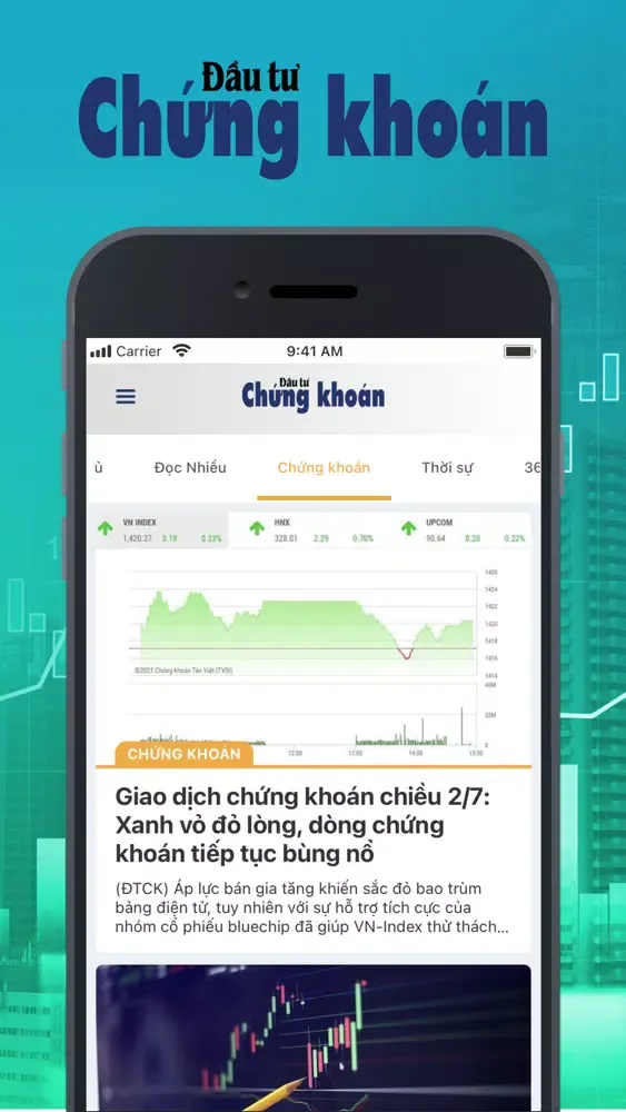 Báo Đầu Tư Chứng Khoán应用截图