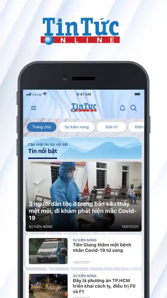 Capturas de pantalla de Tin Tức Online VN
