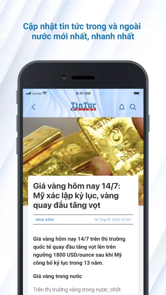 Capturas de pantalla de Tin Tức Online VN