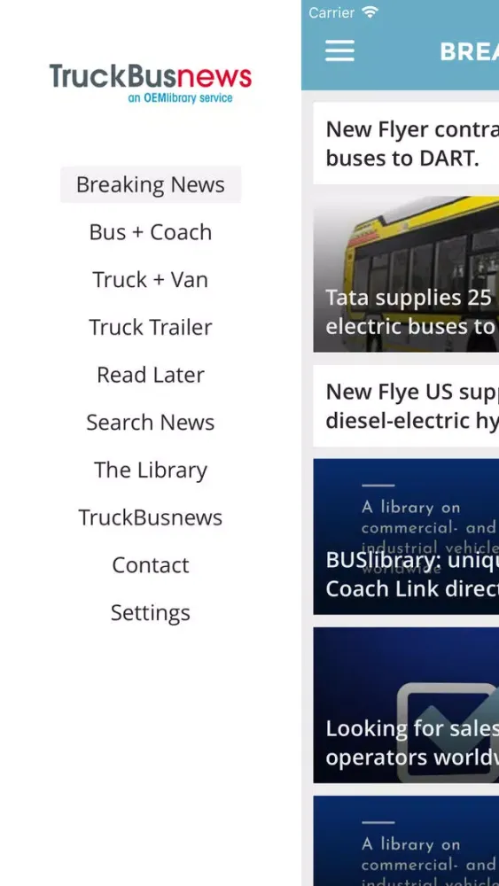 TruckBusTrailernews 스크린샷