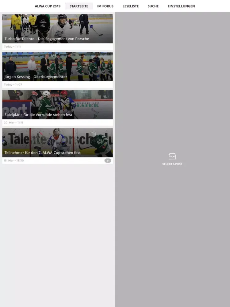 alwa Cup 2019 iPad  Screenshots