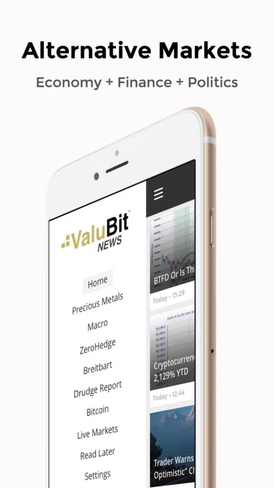 ValuBit - Alternative Financia Screenshots