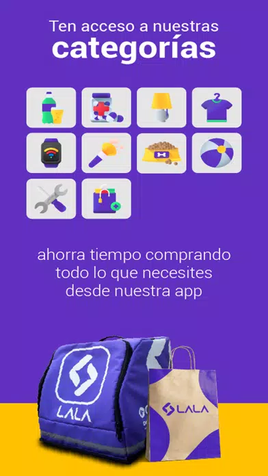 Lala - Delivery app स्क्रीनशॉट