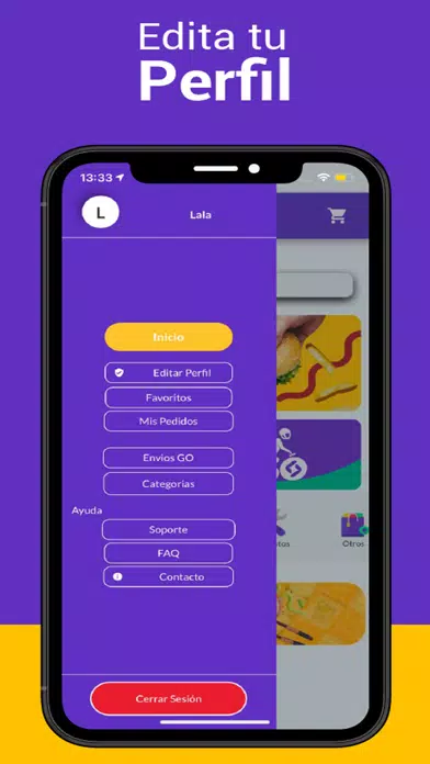 Lala - Delivery app स्क्रीनशॉट