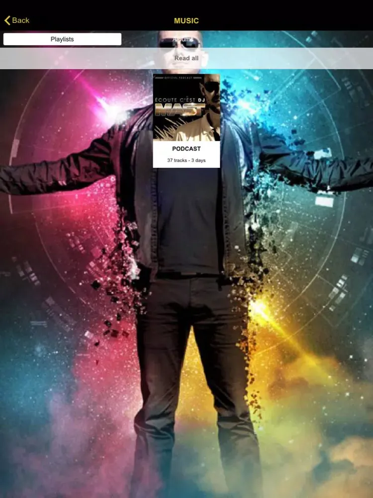 Zrzuty ekranu DJ MAST iPad 
