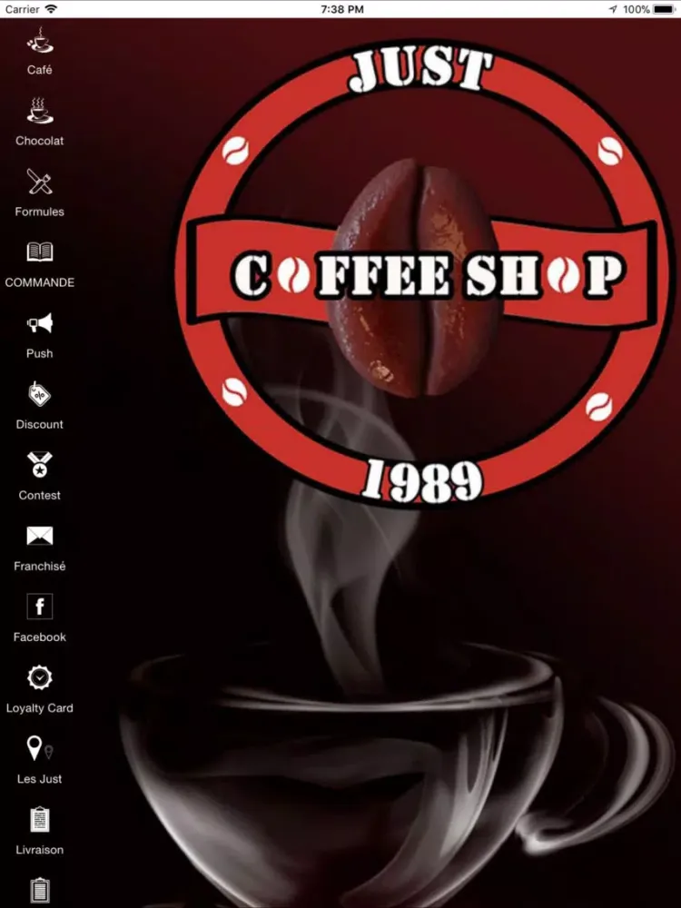 Tangkapan layar JUST COFFEE SHOP 1989 iPad 