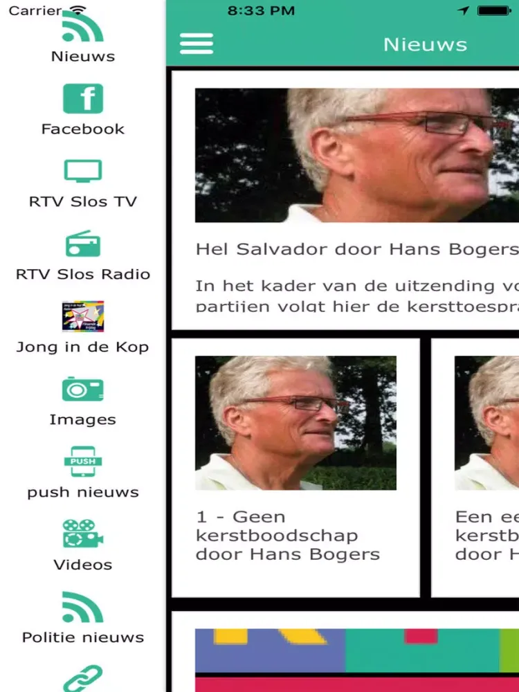 RTV Slos iPad  Screenshots