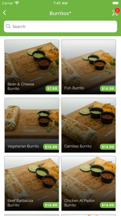 ภาพหน้าจอของ Cilantro Mexican Grill