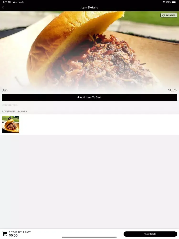 Wrights BBQ iPad 应用截图