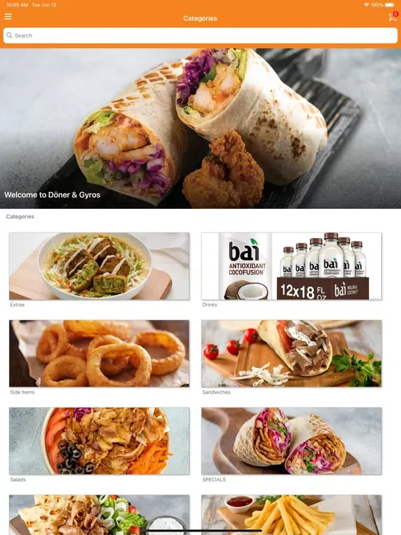 Capturas de pantalla de Döner & Gyros Texas iPad 