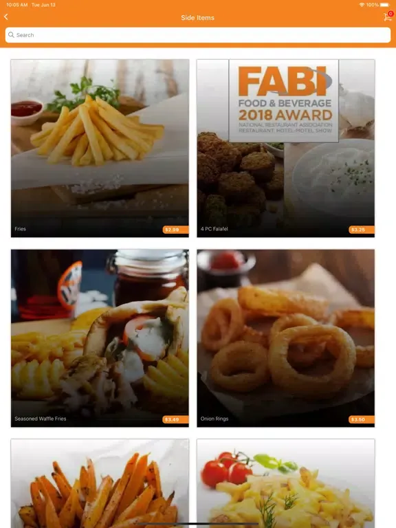 Capturas de pantalla de Döner & Gyros Texas iPad 