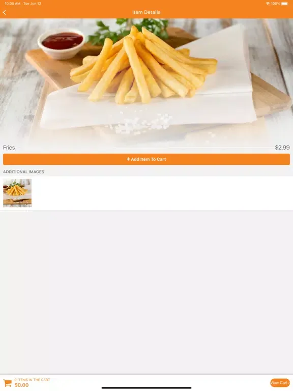 Capturas de pantalla de Döner & Gyros Texas iPad 