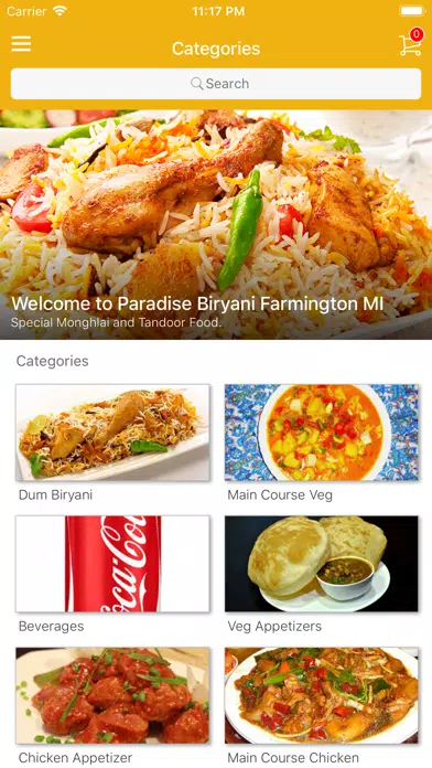 Paradise Biryani Michigan应用截图