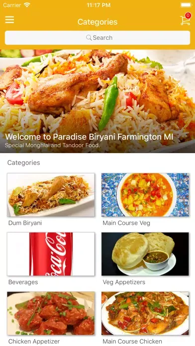 Paradise Biryani Michigan স্ক্রিনশট