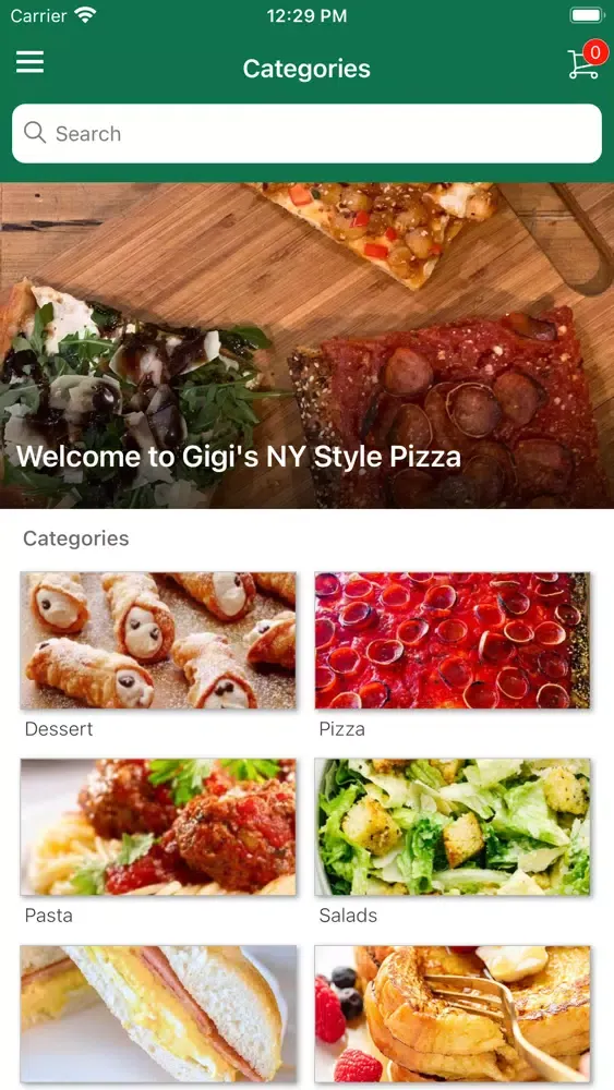 Gigi's NY Style Pizza स्क्रीनशॉट