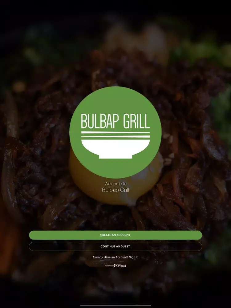 Bulbap Grill App iPad  Screenshots