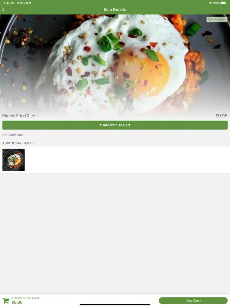 Bulbap Grill App iPad  Screenshots