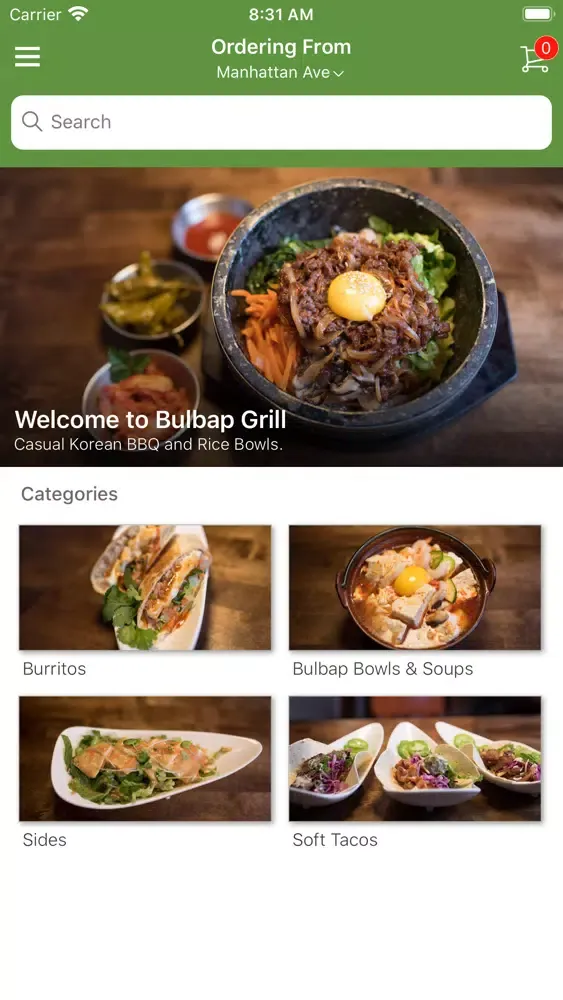Bulbap Grill App Screenshots