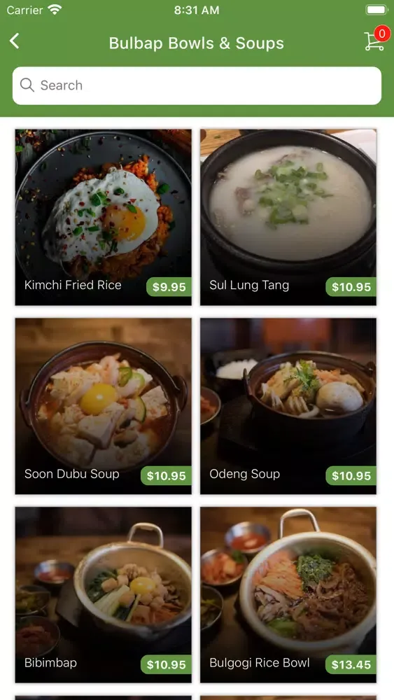 Bulbap Grill App Screenshots