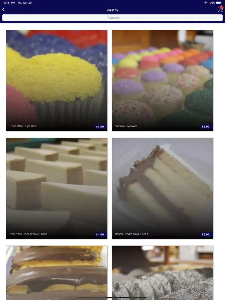 Termini Brothers Bakery iPad  스크린샷