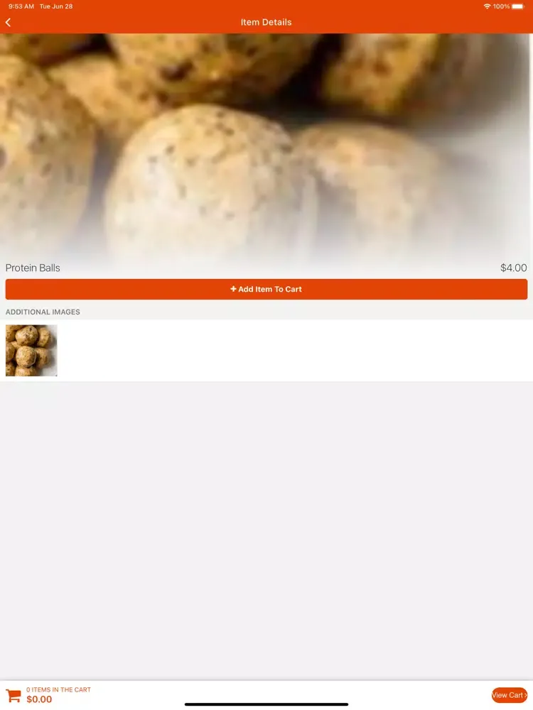 Tiger Nutrition App iPad 應用截圖