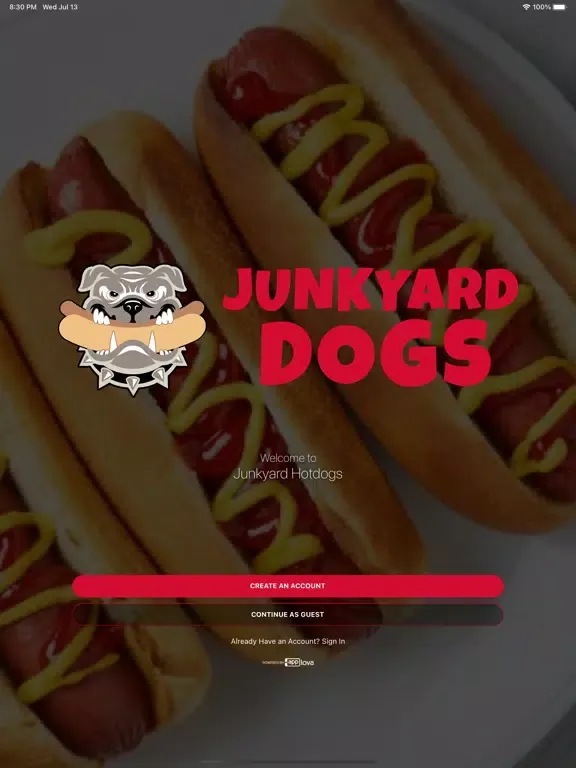 Tangkapan skrin Junkyard Hotdogs iPad 
