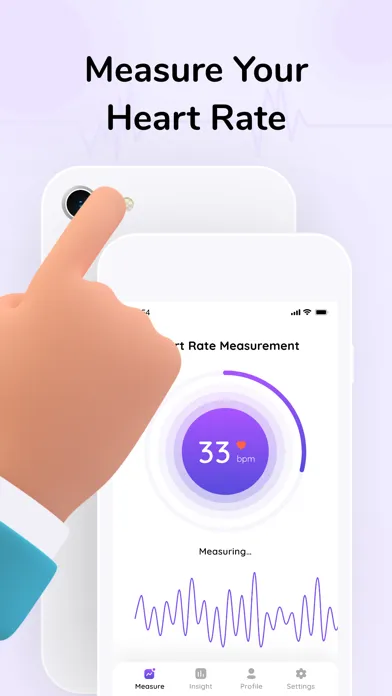 Tangkapan layar Heart Rate Monitor  ‎