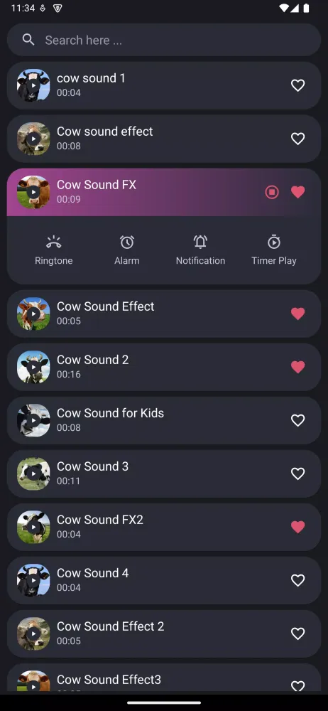 Capturas de pantalla de Cow Sounds