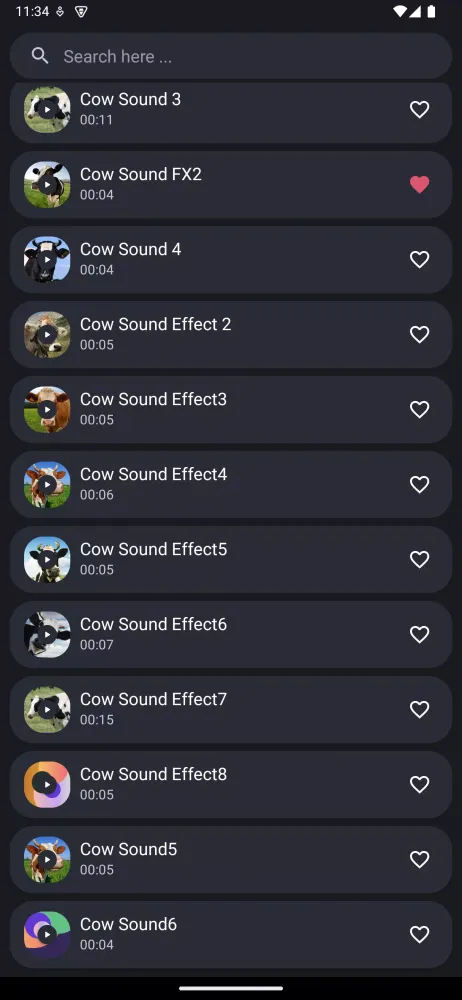 Capturas de pantalla de Cow Sounds