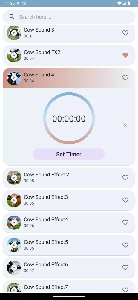 Capturas de pantalla de Cow Sounds
