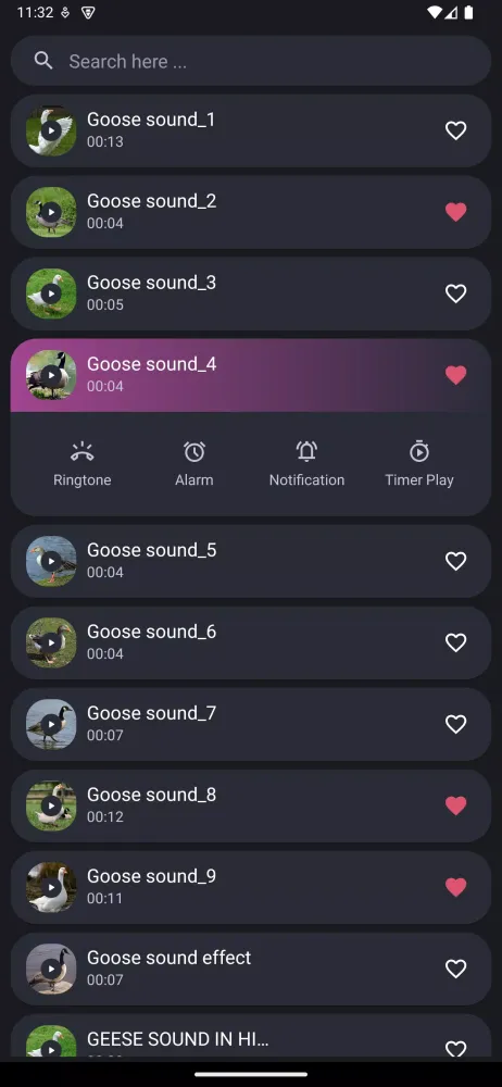 Goose Sounds 스크린샷