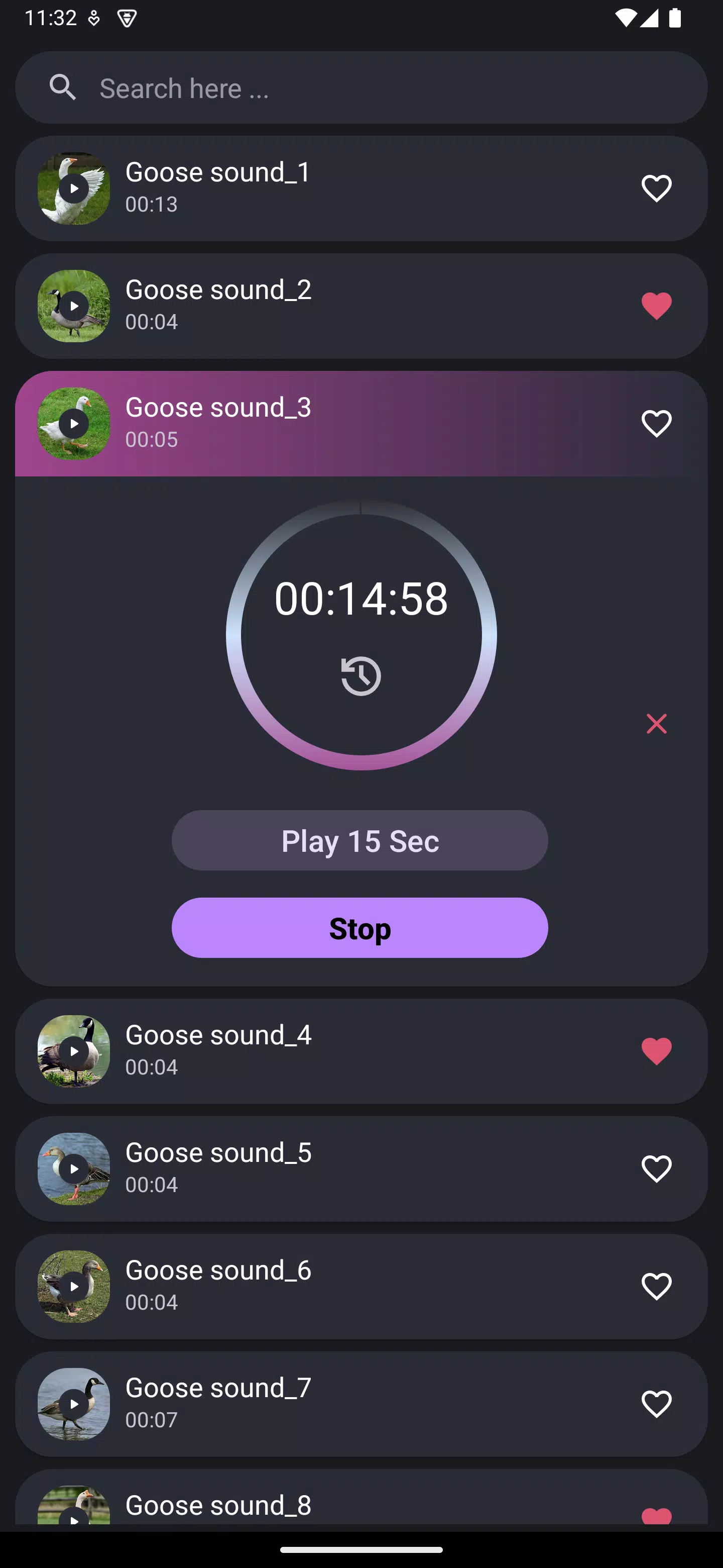 Goose Sounds Screenshots