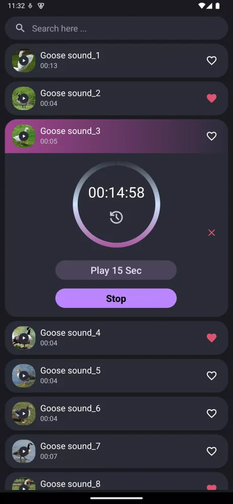Goose Sounds 스크린샷