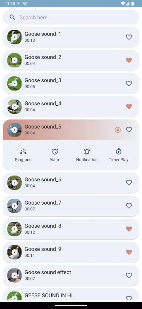 Goose Sounds 스크린샷