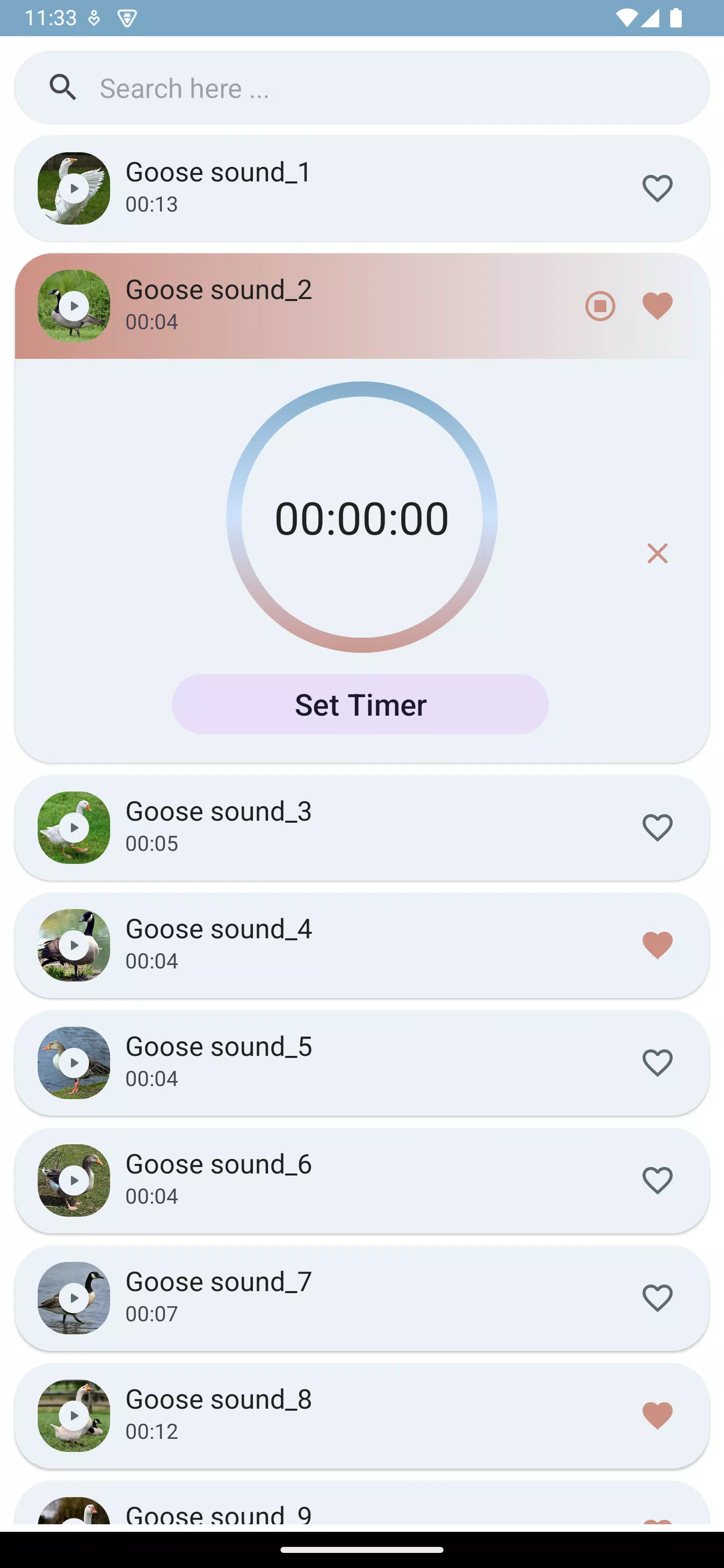 Goose Sounds Screenshots
