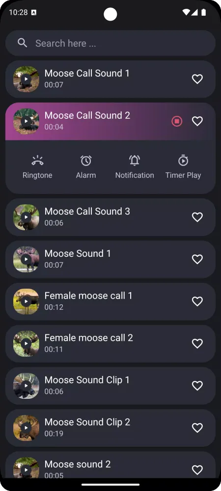 Moose Sounds Screenshots