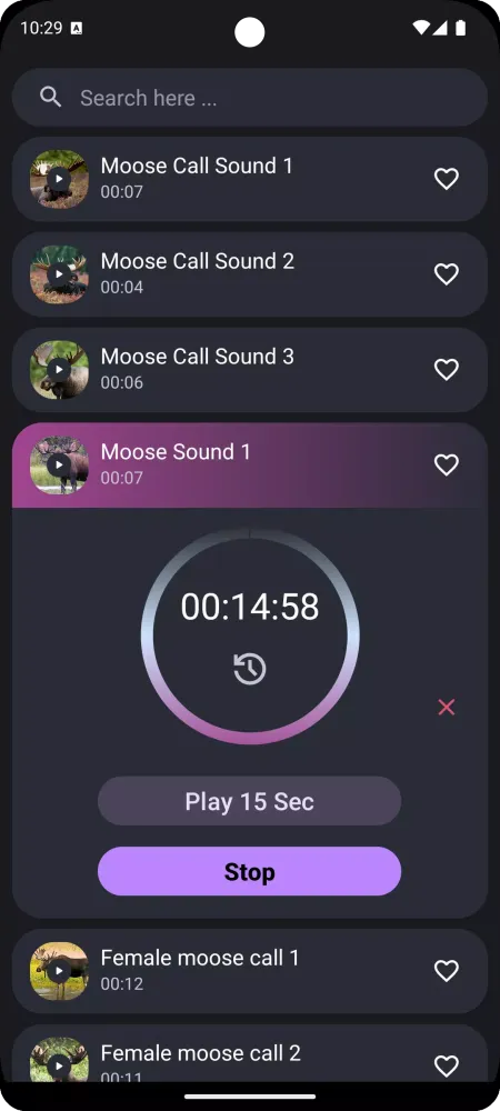 Moose Sounds Screenshots