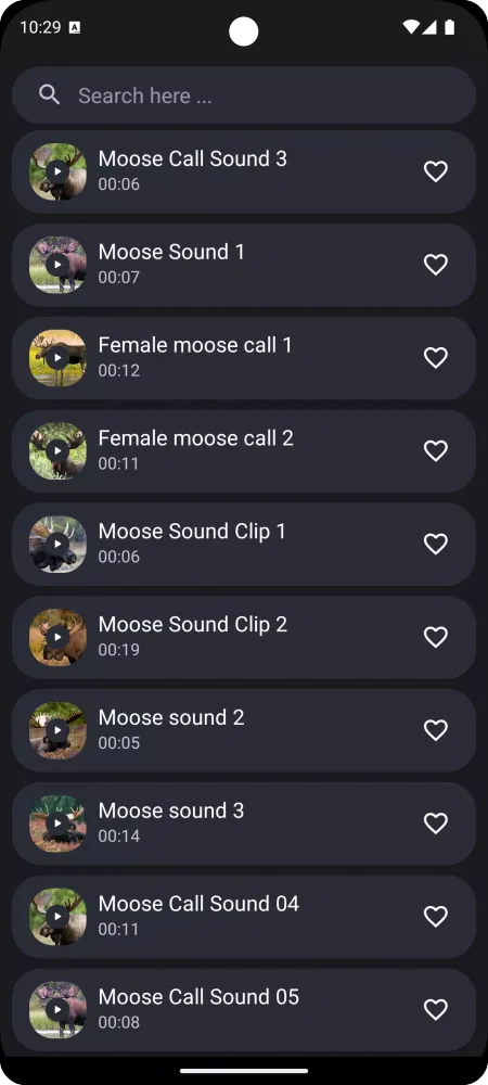 Moose Sounds Screenshots