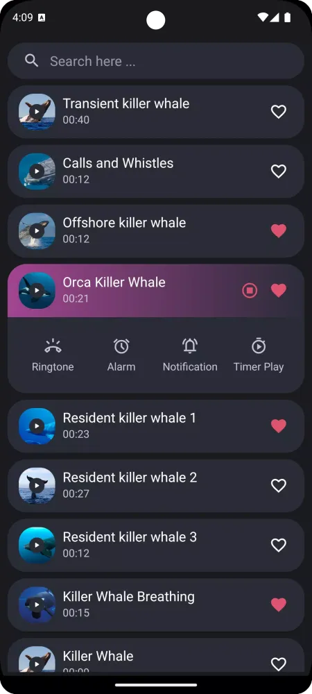 Whale Sounds スクリーンショット