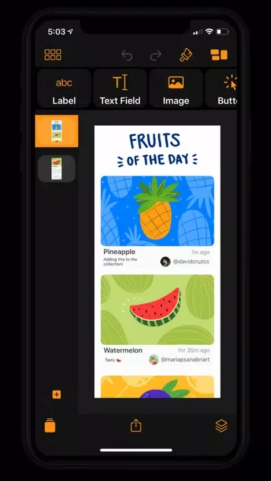 Pineapple - Website Builder Screenshots