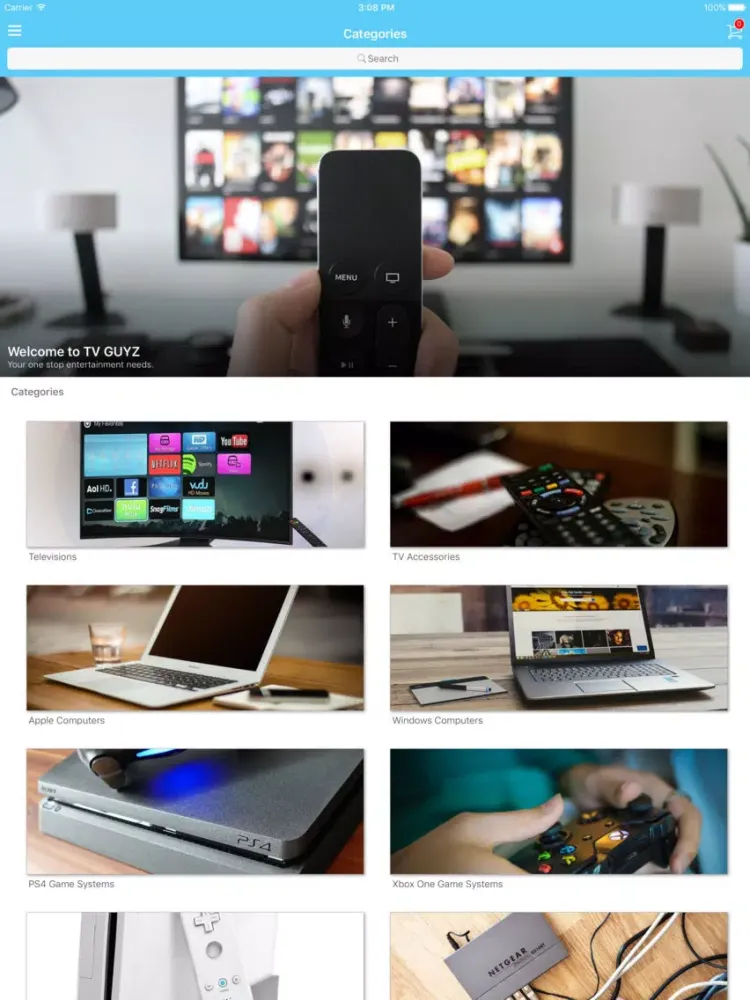 Screenshot di TV GUYZ iPad 