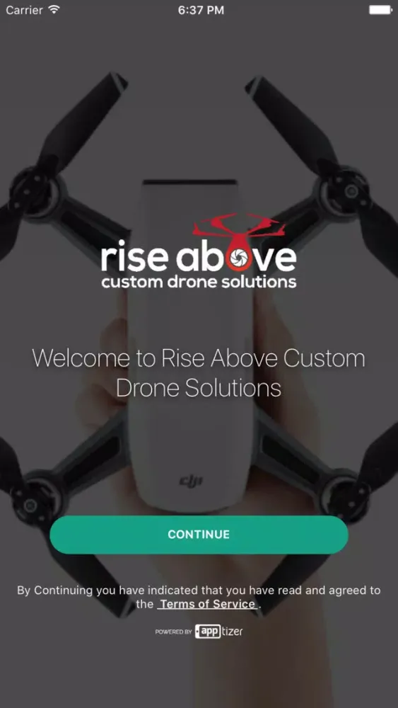 Ảnh chụp màn hình của Rise Above Custom Drones