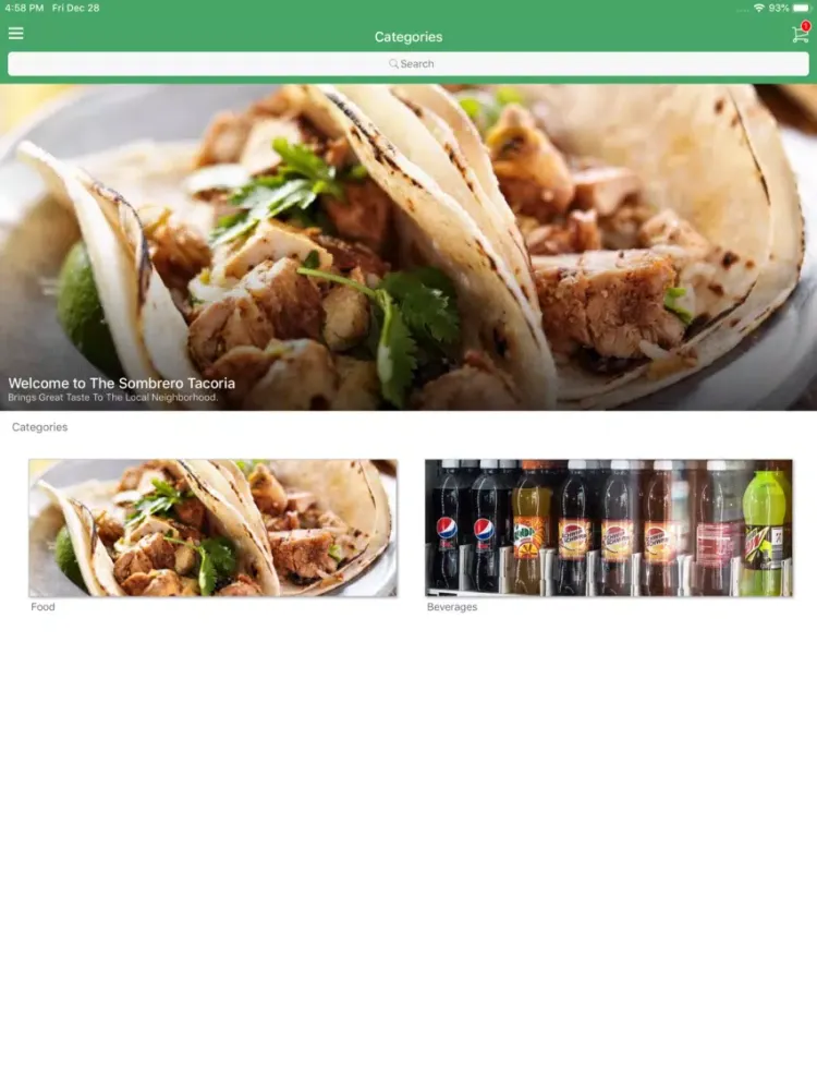 Sombrero Tacoria iPad 应用截图
