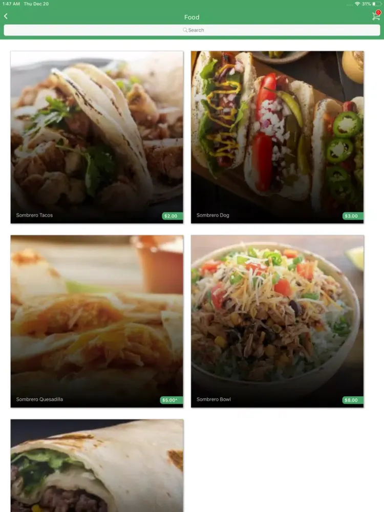 Sombrero Tacoria iPad 应用截图