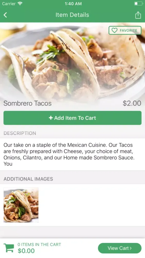 Sombrero Tacoria应用截图