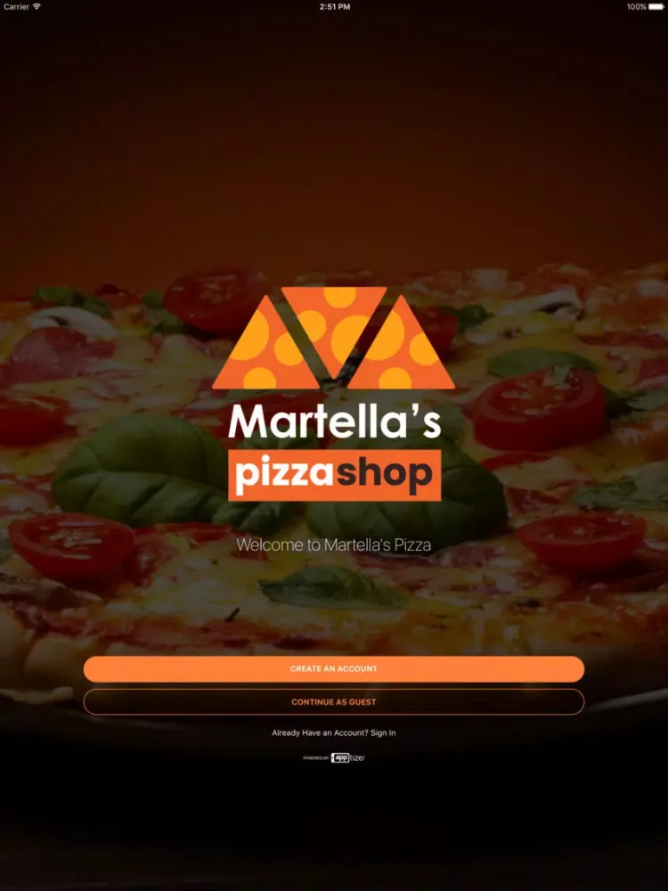 Martella's Pizza Shop iPad スクリーンショット